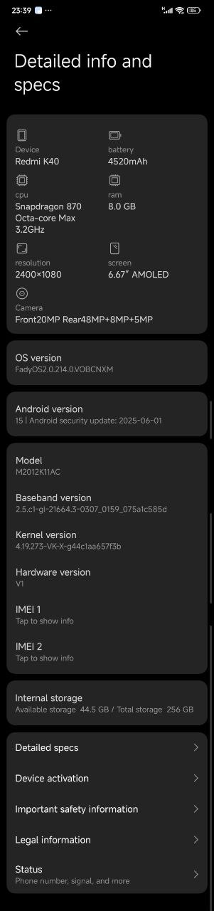 FadyOS Screenshot 13